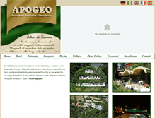 Tablet Screenshot of hotelapogeo.it